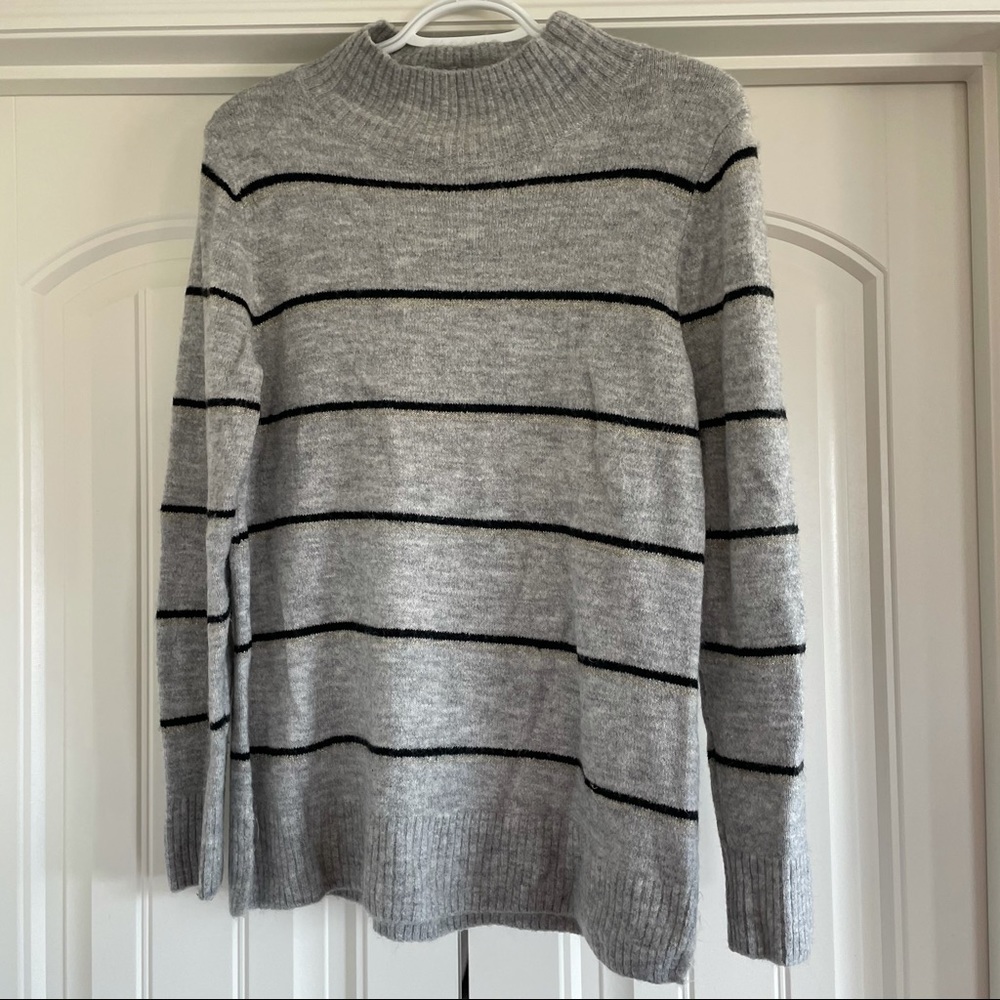 Old Navy Striped Turtleneck